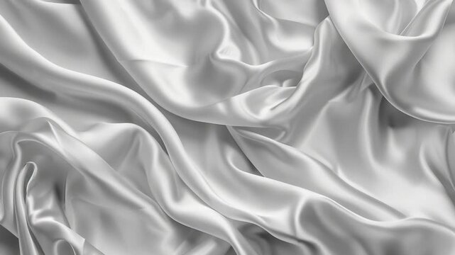 A detailed shot of white fabric texture
