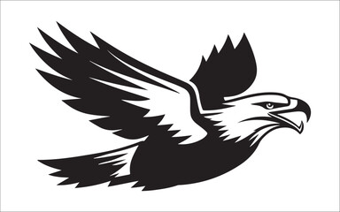 Obraz premium eagle in flight vector