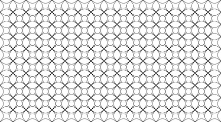 Abstract Floral Geometric Pattern Background image