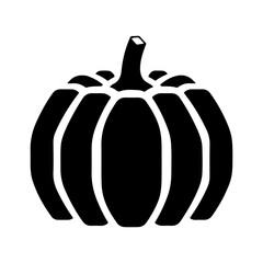Pumpkin icon with transparent background