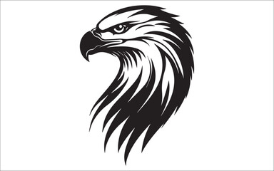 Obraz premium eagle head vector