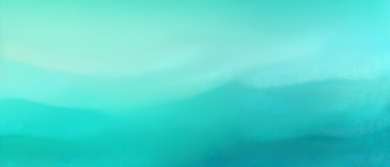 Fototapeta premium Watercolor background turquoise to jade gradient color