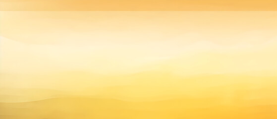 Fototapeta premium Watercolor background cream to yellow gradient color