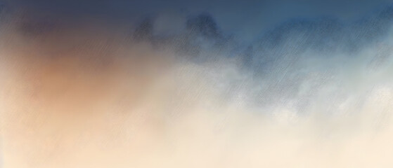 Obraz premium Watercolor background beige to navy gradient color