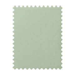 Fototapeta premium PNG Blank mint green postage stamp