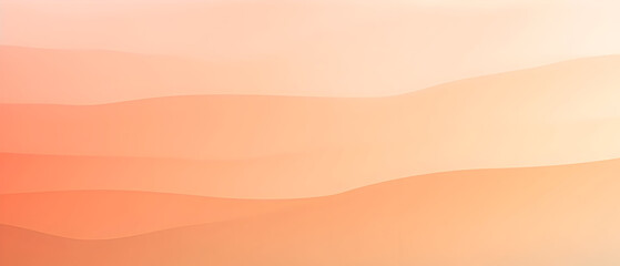 Watercolor background peach to ivory gradient color