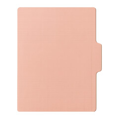 Fototapeta premium PNG Minimalist pink file folder