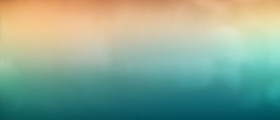 Obraz premium Watercolor background cyan to bronze gradient color