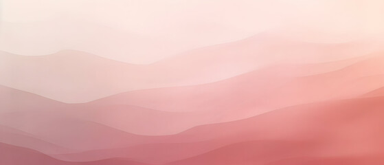 Watercolor background ivory to rose gradient color