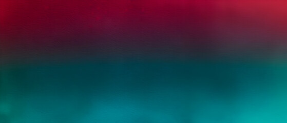 Naklejka premium Watercolor background turquoise to ruby gradient color