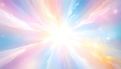 Obraz premium Sacred Light Burst Abstract Background