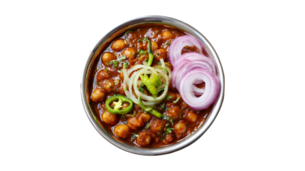 Delicious Chana Masala Indian Cuisine Chickpea Curry Bowl