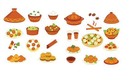 Traditional Moroccan Food Recipes | Tagine, Couscous, Spices And Tea
