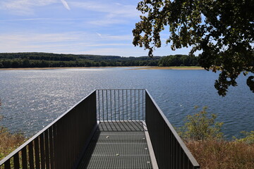 Aussichtspunkt am M&ouml;hnetalsperre im Sauerland