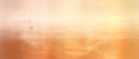 Watercolor background copper to gold gradient color