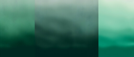 Watercolor background smoke to forest green gradient color