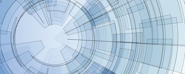 Abstract high technology and science background