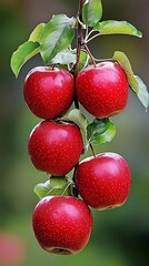 Obraz premium 紅玉の重なり