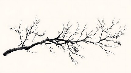 Obraz premium 冬の骨格