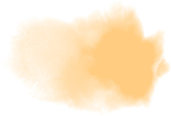 Watercolor stain decoration