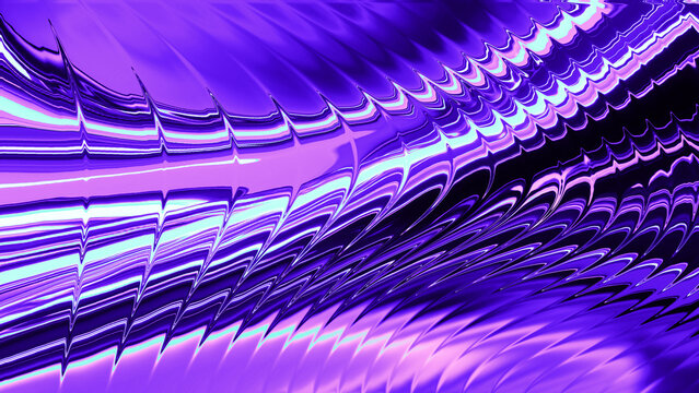 An fractal abstract background with vibrant purple, lavender, and white lines creating a sense of dynamic movement and flow. The sharp, patterned textures offer a modern and futuristic feel.