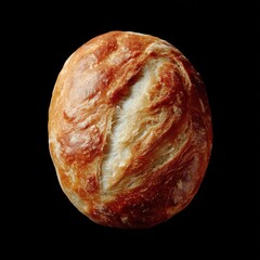 Freshly baked artisan bread loaf showcasing golden crust and soft interior ideal for pairing with meals