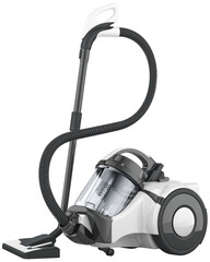 Vacuum cleaner, white color, transparent background