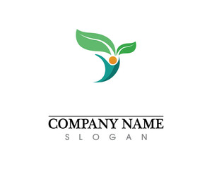 Eco, leaf, athletic, balance, body, brand, care, club, creative,