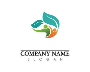 Obraz premium Eco, leaf, athletic, balance, body, brand, care, club, creative,