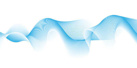 Abstract blend wave lines and technology background. Background lines wave abstract stripe design. White background, mesh abstract, vector gradient line soft blend.	