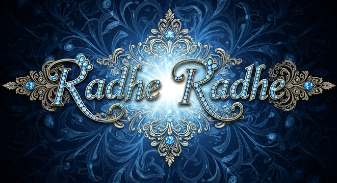 Radhe Radhe - 3d Logo