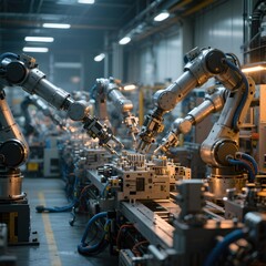 스마트공장_로봇팔_자동조립_생산라인