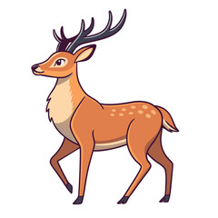 deer vector illustration