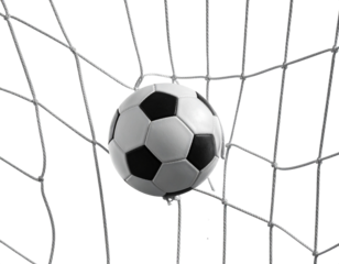 Fußball im Tornetz – Sport, Tor, Treffer