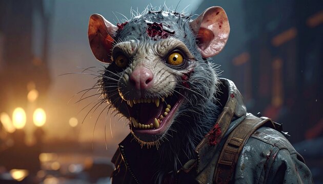 Mutant Rat Zombie