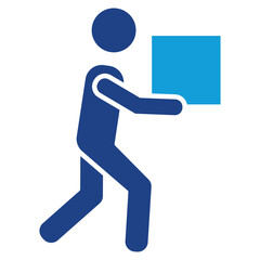 Dispatch Solid Icon Element For Design