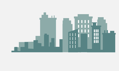 city bulding background vector art