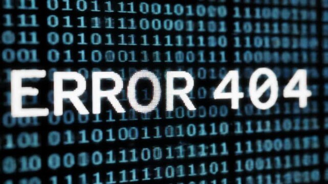 Error 404 - Understanding the Digital Roadblock and Troubleshooting Tips.