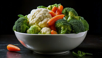 vegetarian food on a plate