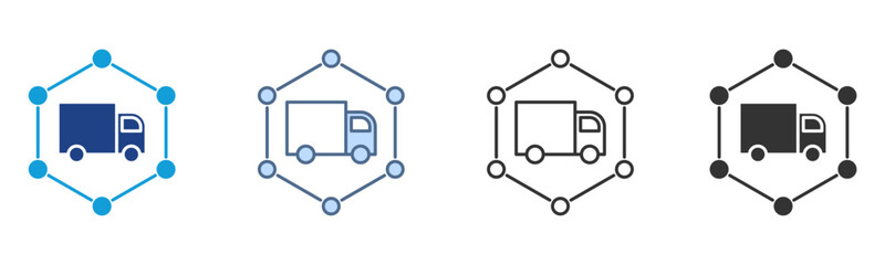Supply Icon Set Multiple Style Collection