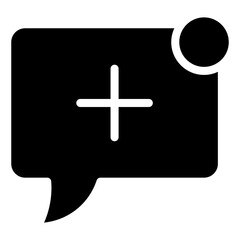 Obraz premium Chat icon