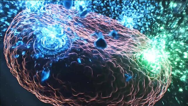 Microscopic Pathogen Deploys Defenses in a Cinematic Macro View