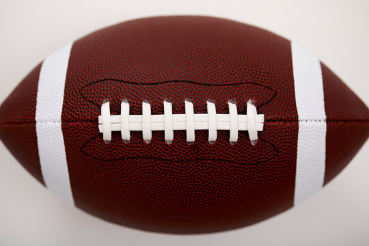 Overhead view of football