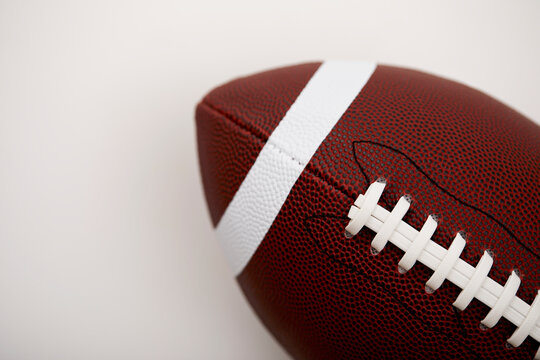 Overhead view of football