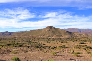rock formations along the highway between Potosi and Uyuni, Bolivia