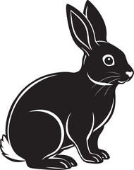 vector illustration of a rabbit