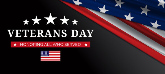 Veterans Day USA Background