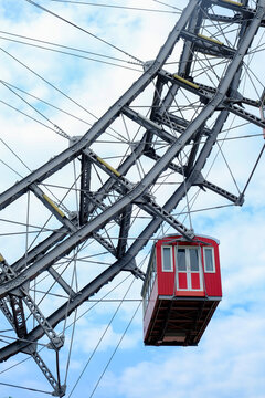 Ferris wheel at Prater Amusement park