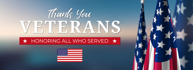 Veterans Day USA Background