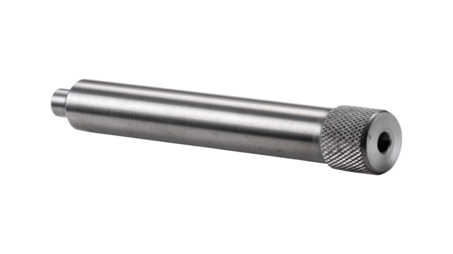 Cylindrical steel part for engineering and machinery use